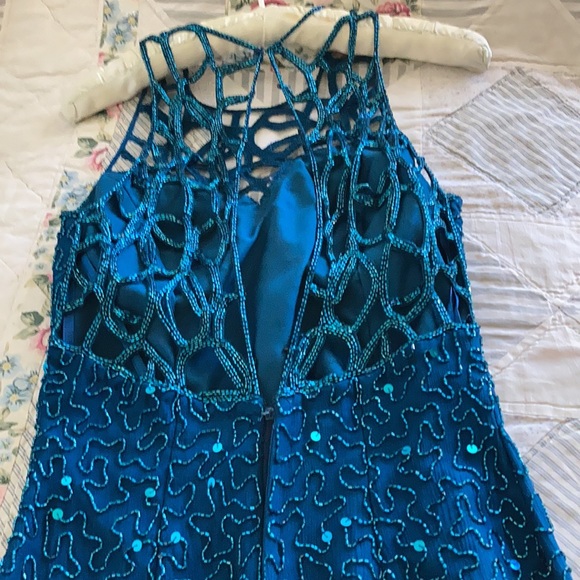 Sequin prom / wedding formal  gown by Scala - Picture 12 of 12